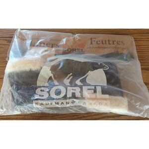 Vintage Sorel Kaufman Canada Genuine Boot Wool Replacement Liner Sock Junior 11